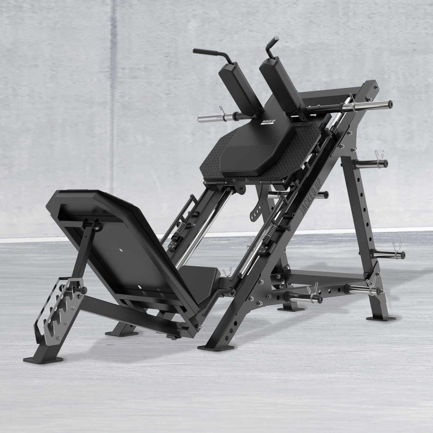 Jacked Up Hack Squat