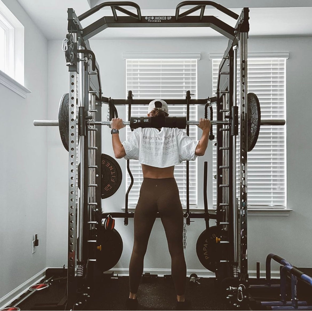 Smith machine squat online at home