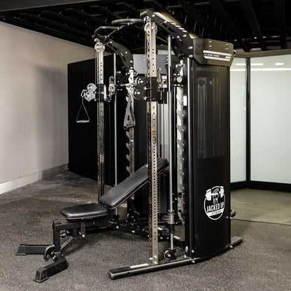 Jacked Up Power Rack EVOLUTION All-Inclusive Home Gym