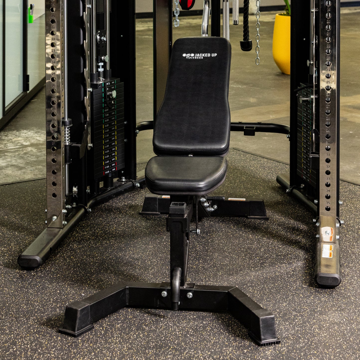 Jacked Up Power Rack EVOLUTION All-Inclusive Home Gym