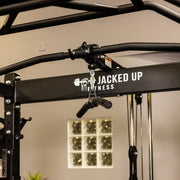 Jacked Up Power Rack All-Inclusive Squat Cage Home Gym