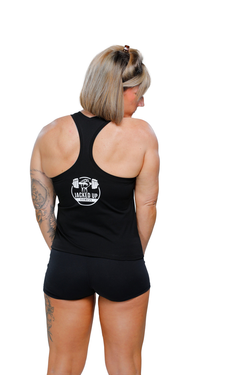 Jacked Up Women's Racerback Tank Top