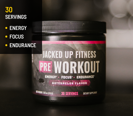 Jacked Up Pre-Workout Supplement, Watermelon