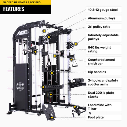 Power Rack PRO All-Inclusive Home Gym