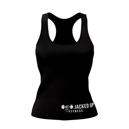 Jacked Up Women's Racerback Tank Top