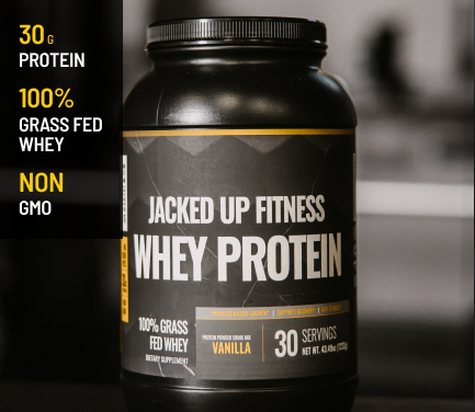 100% Grass Fed Whey Protein Supplement