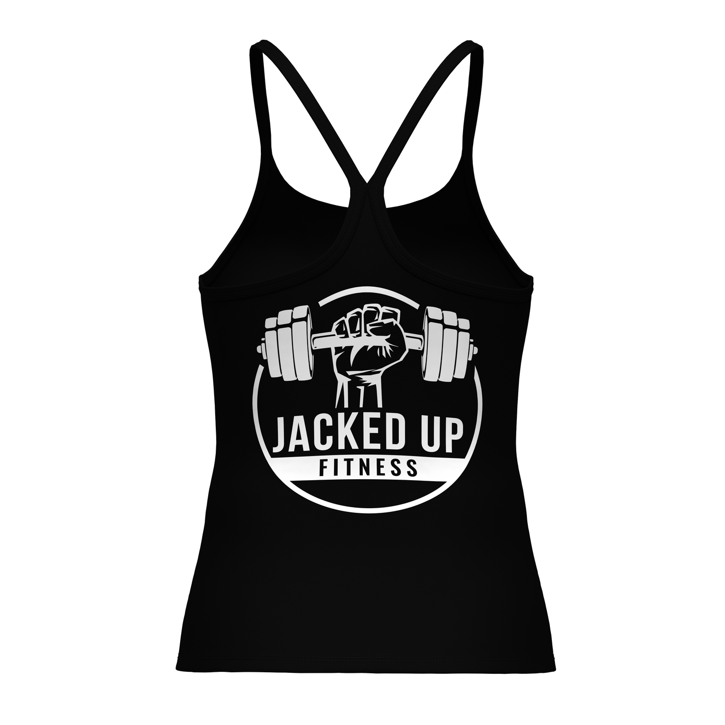 Jacked Up Women's Spaghetti Thin Strap Tank Top