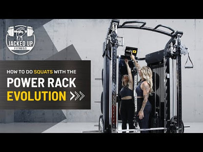 Jacked Up Power Rack EVOLUTION All-Inclusive Home Gym