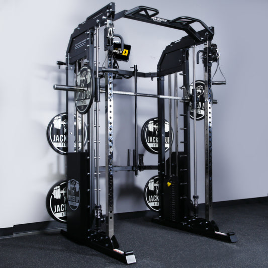 Jacked Up Power Rack PLUS All-In-One Functional Trainer - Basic Package