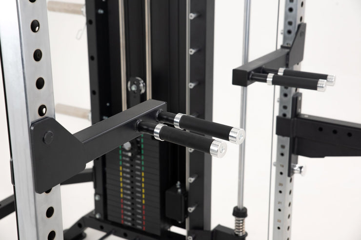 Warrior 801 Pro Power Rack Cage Functional Trainer Cable Pulley