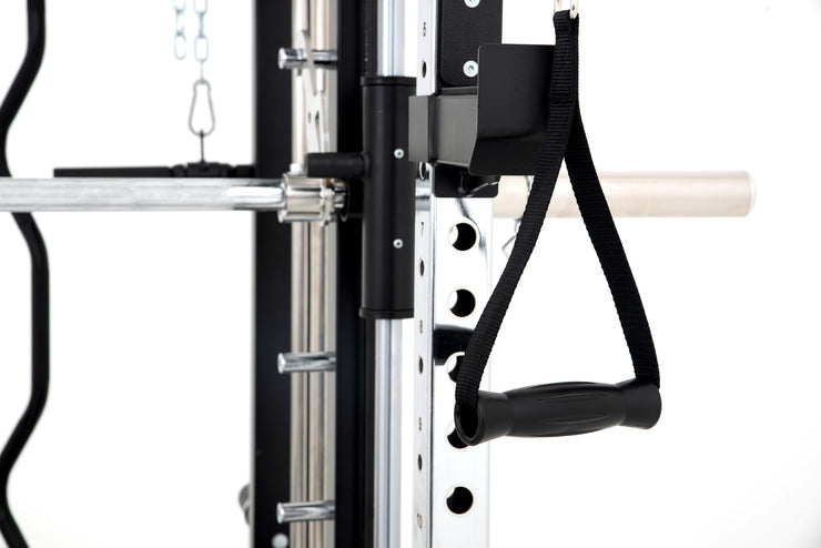 Power Rack with Lat Pull & Cable Crossover