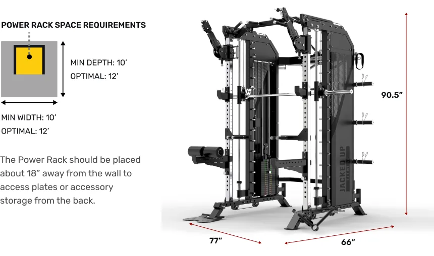 Power Rack Specifications